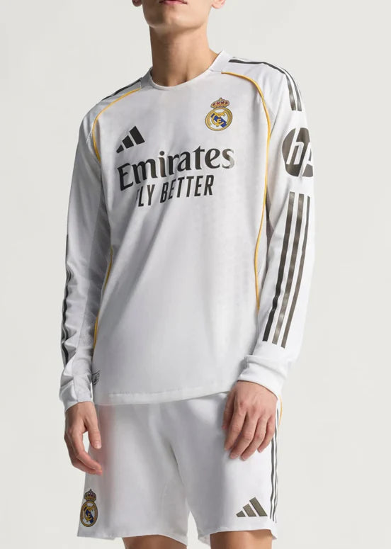 Real Madrid 25/26 Home Long sleeve