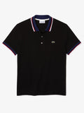 Lacoste Men Solid Polo Collar Cotton T-Shirt